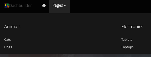 Menu Navigation